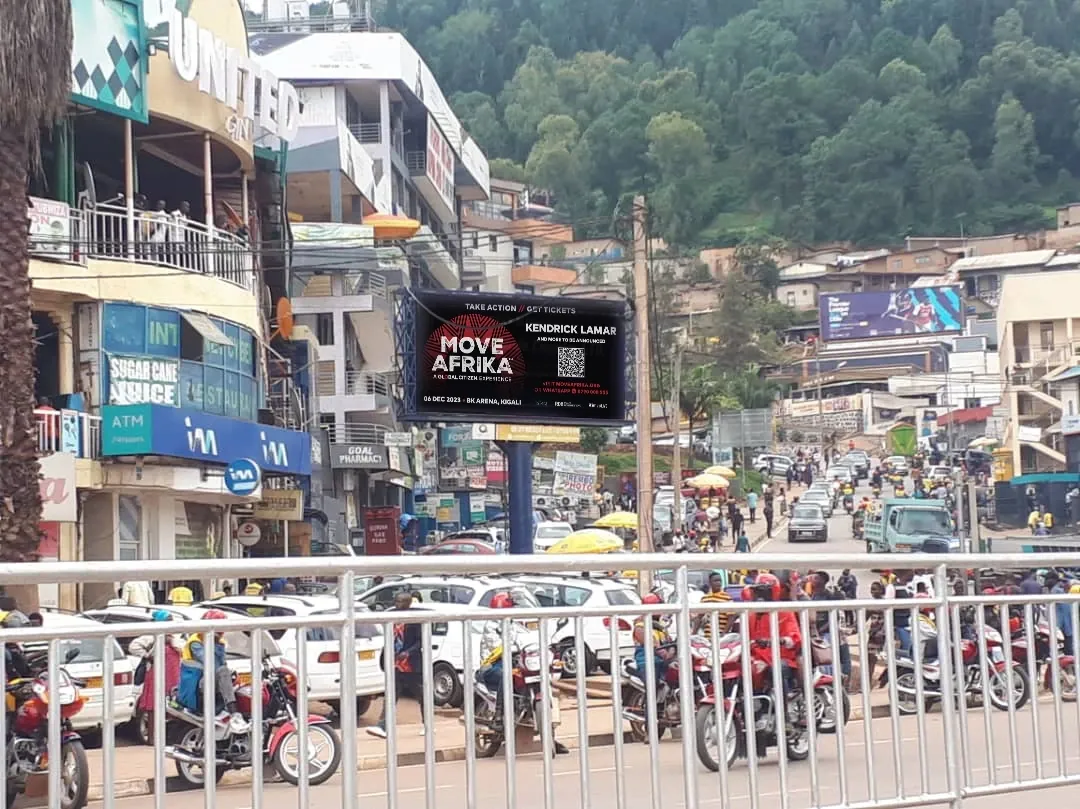 City billboard