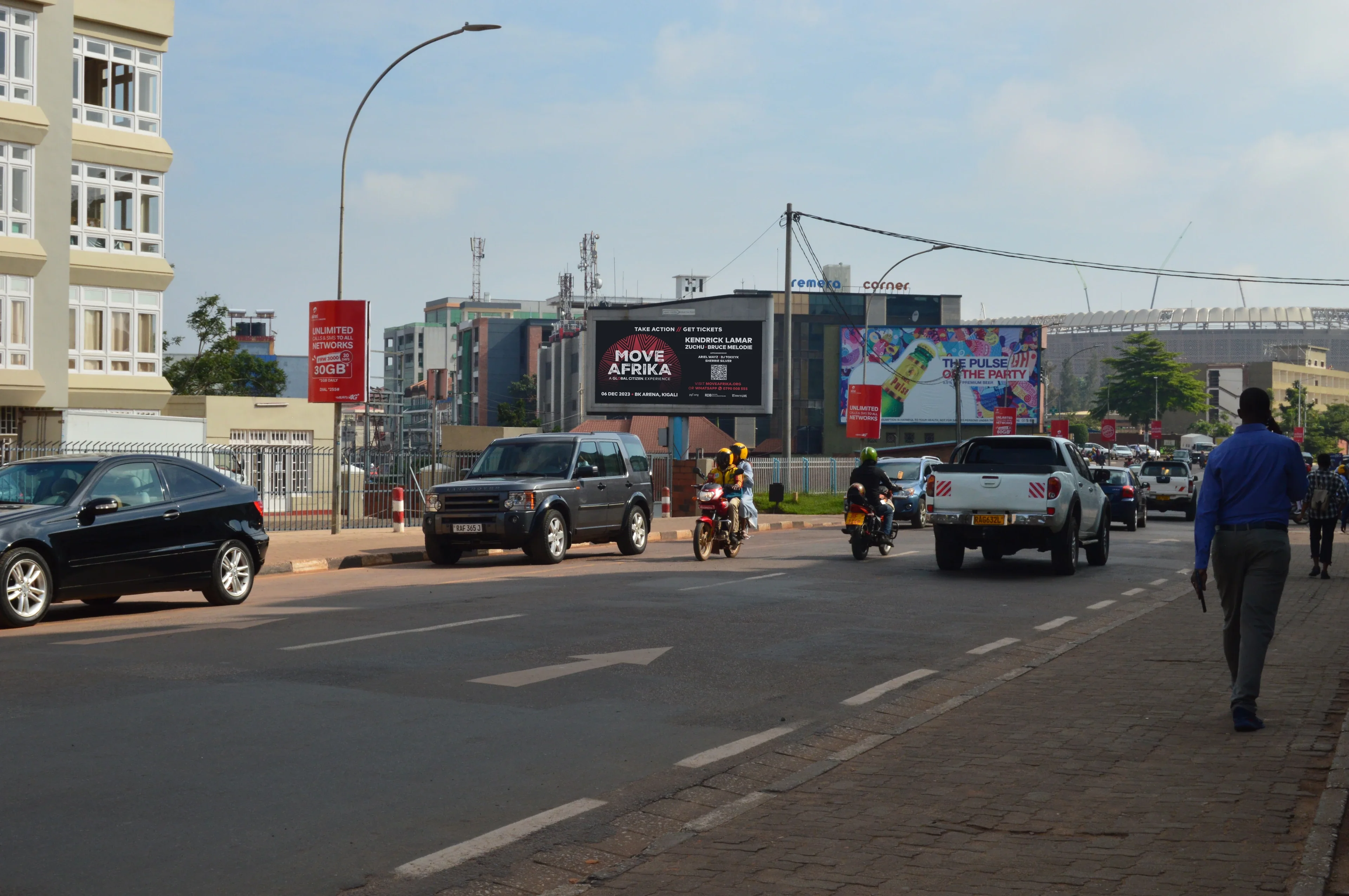 Street billboard